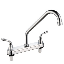 8′′ Plastic Double Handle Basin Tap Mixer (PR-014)